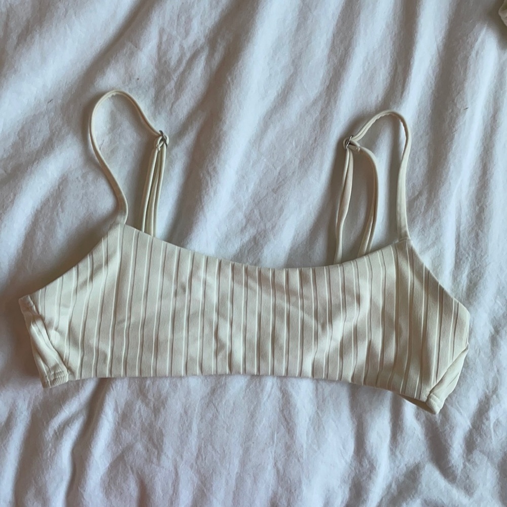 White Bikini Top
